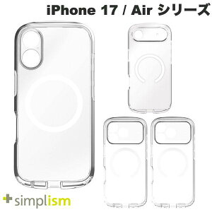 m2025ngjeB Simplism iPhone 17 / 17 Pro / Air / 17 Pro Max [LIGHT SHIELD Solid] MagSafeΉ ݌v Ռz nCubhNAP[X zCgO VvY (X}zP[XEJo[) \