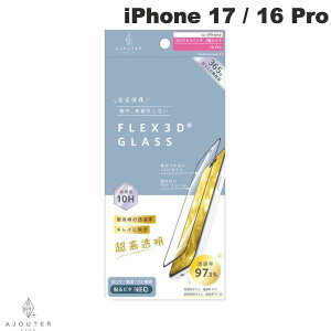 m2025ngjeB Ajouter iPhone 17 / 16 Pro [FLEX 3D] ō̓ߗ LCɉf t[KX ubN # AJ-IP25M2-G3-SL2ARCK AWe (X}zptیKXtB)