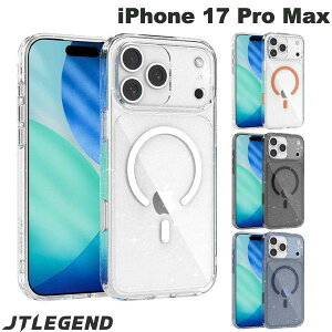 �m2025�n JTLEGEND iPhone 17 Pro Max Glitter Mag Case-G with Camera Control Button MagSafe�Ή� �W�F�C�e�B�[���W�F���h (�X�}�z�P�[�X�E�J�o�[)