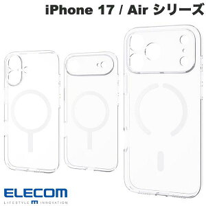 m2025nELECOM GR iPhone 17 / Air / 17 Pro Max \tgP[X Ɍ MAGKEEP NA (X}zP[XEJo[)