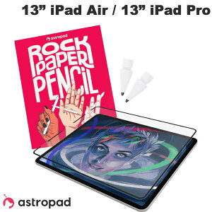 �m�Z�b�g�ł����n Astropad 13�C���` iPad Air M4 (2026) / M3 (2025) / M2 (2024) / Pro M5 (2025) / M4 (2024) Rock Paper Pencil R6 �y�[�p�[���C�N�ی�t�B���� / �y����Z�b�g �A�X�g���p�b�h (�^�u���b�g�p�t���ی�t