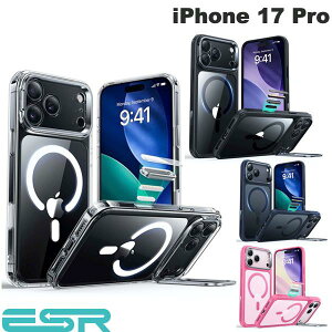 m2025n ESR iPhone 17 Pro Classic Hybrid Magnetic Case Camera Control Stash Stand MagSafeΉ (X}zP[XEJo[) C[GXA[ X^ht