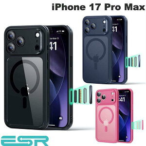 m2025n ESR iPhone 17 Pro Max Classic Hybrid Magnetic Case Camera Control MagSafeΉ (X}zP[XEJo[) C[GXA[