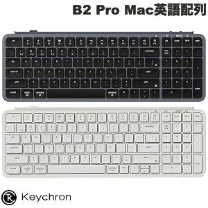 mԌZ[`12/1܂Łn Keychron B2 Pro Macpz L / Bluetooth 5.2 / 2.4GHz CX Ή tTCY VU[XCb` EgX CXL[{[h L[N (L[{[h)