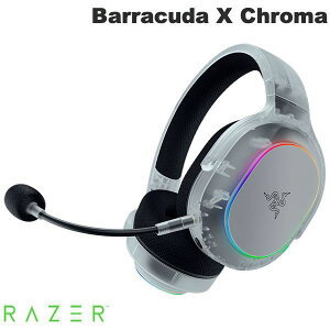 yKiz Razer Barracuda X Chroma 2.4GHz / Bluetooth 5.2 CX CX}`vbgtH[ Q[~OwbhZbg Phantom White Edition # RZ04-05220400-R3M1 [U[ (wbhZbg RFC