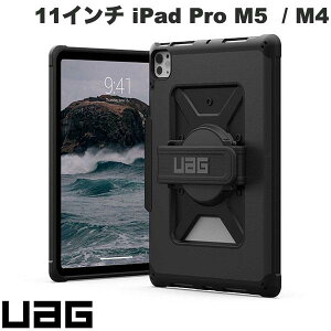 UAG 11C` iPad Pro M5 (2025) / M4 (2024) METROPOLIS WITH HAND STRAP (g|X) ϏՌP[X ubN # UAG-IPDP11M4-HS-BK [G[W[