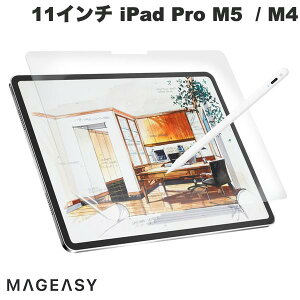 MagEasy 11C` iPad Pro M5 (2025) / M4 (2024) EasyPaper tیtB Transparent # ME_PPESPLKEP_TR }OC[W[