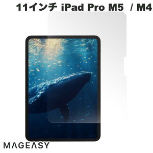 yBF500~OFFN[|Ώہz MagEasy 11C` iPad Pro M5 (2025) / M4 (2024) Vetro Anti Blue Light tیKX Transparent # ME_PPESPBGVL_TR }OC[W[