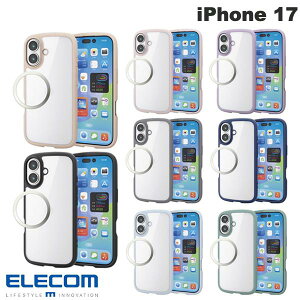 m2025nELECOM GR iPhone 17 TOUGH SLIM LITE t[J[ ^Ot (X}zP[XEJo[)