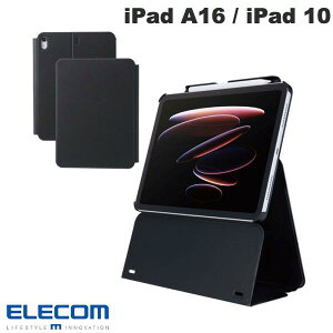 ELECOM GR iPad A16 (11) / 10.9C` iPad 10 tbvP[X \tgU[ iK ubN # TB-A25RWVH2BK GR (^ubgJo[EP[X)