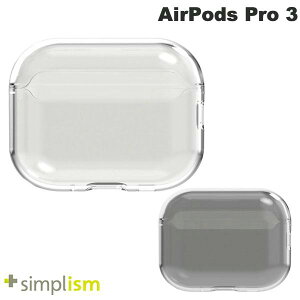 �g���j�e�B Simplism AirPods Pro 3 �Ռ��z�� �N���ATPU�P�[�X �V���v���Y�� (Apple �C���z���P�[�X)