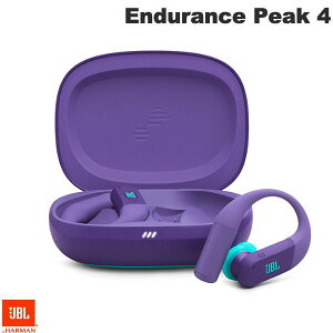 JBL Endurance Peak 4 Bluetooth 5.4 IP68 �h���h�o�Ή� ���S���C�����X�C���z�� �p�[�v�� # JBLENDUPEAK4PUR �W�F�[�r�[�G�� (���E�����^���C�����X�C���z��) �m�C�Y�L�����Z�����O 2�䓯���ڑ� �ő�48���ԍ�