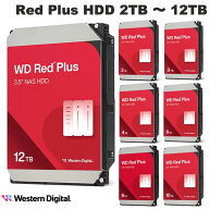 Western Digital Red Plus 3.5-Inch SATA シリーズ ウエスタンデジタル (内蔵ハードディスク)