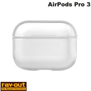 Ray Out AirPods Pro 3 �\�t�g�P�[�X �����݌v �N���A # RT-APP3PFC2/CM ���C�A�E�g (Apple �C���z���P�[�X)