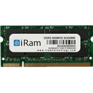 iRam 800MHz DDR2 PC2-6400 2GB SO.DIMM # IR2GSO800D2 AC (Mac[) iMac , MacBook Pro , Mac mini [ 