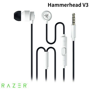 �y�������K�i�z Razer Hammerhead V3 �C�����C���}�C�N & �R���g���[���t�� ���j�o�[�T���L���C���t�H�� White Edition # RZ12-05590200-R3AC ���[�U�[ (�C���z���}�C�N�t) �n���}�[�w�b�h