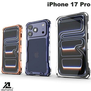 �m2025�n alumania iPhone 17 Pro EDGE LINE �A���~�t���r���b�g�o���p�[ �A���}�j�A (�X�}�z�P�[�X�E�J�o�[)