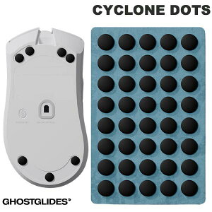 GHOSTGLIDES CYCLONE DOTS �d��PTFE���}�E�X�\�[�� eSports �Q�[�~���O # HL015070003 �S�[�X�g�O���C�h (�}�E�X�\�[���E�O���b�v)