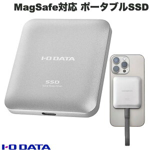 IO Data MagSafe�Ή� USB 20Gbps (USB 3.2 Gen2x2) �|�[�^�u��SSD �A�C�I�f�[�^ iPhone ����B�e ProRes�R�[�f�b�N 4K/60fps