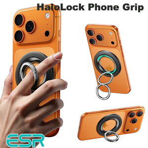 ESR HaloLock Phone Grip Stand 360 �}�O�l�b�g�����O�X�^���h (�X�}�z�����O)