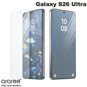 �m2026�n araree Galaxy S26 Ultra CORE ��ʕی�K���X�t�B���� 0.33mm # AR28387S26U �A�����[ (�A���h���C�h�X�}�z�p�t���ی�t�B����)