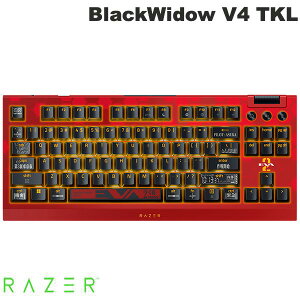 [ 3��26������] Razer BlackWidow V4 TKL HyperSpeed EVANGELION (EVA-02) Edition Orange Switch �p��z�� �L�� / Bluetooth / ���C�����X ���Ή� �I�����W�� �z�b�g�X���b�v�Ή� ���J�j�J�� �Q�[�~���O�L�[�{�[�h �G���@