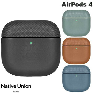 Native Union AirPods 4 (Re) Classic ANC Case �l�C�e�B�u���j�I�� (Apple �C���z���P�[�X) ���C�����X�[�d�Ή�