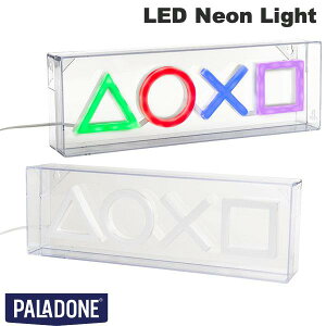 PALADONE LED Neon Light LED���C�g / PlayStation �������C�Z���X�i # MSY12716PS �p���h�� (�Ɩ�)