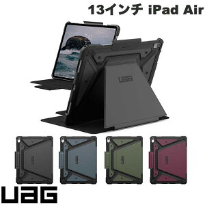 UAG 13�C���` iPad Air M4 (2026) / M3 (2025) / M2 (2024) METROPOLIS SE (���g���|���X) �ϏՌ� �t�H���I�P�[�X ���[�G�[�W�[ (�^�u���b�g�J�o�[�E�P�[�X)