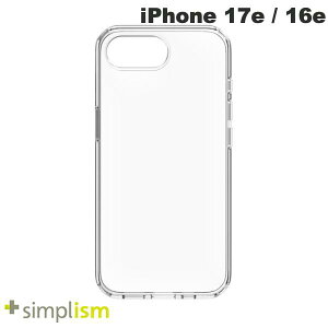 �m2026�n�g���j�e�B Simplism iPhone 17e / 16e [GLASSICA] �w�ʃK���X�P�[�X �N���A # TR-IP25S-CGC-PCCCL �V���v���Y�� (�X�}�z�P�[�X�E�J�o�[)