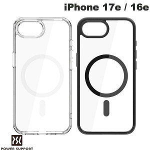 �m2026�n PowerSupport iPhone 17e / 16e Air Jacket Hybrid �G�A�[�W���P�b�g �n�C�u���b�h �p���[�T�|�[�g (�X�}�z�P�[�X�E�J�o�[) ts0523