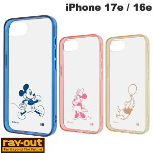 �m2026 / 2025�n Ray Out iPhone 17e / 16e �f�B�Y�j�[ Like standard �ϏՌ� �n�C�u���b�h�P�[�X Charaful ���C�A�E�g (�X�}�z�P�[�X�E�J�o�[) �~�b�L�[ �~�j�[ �v�[ �L�����N�^�[ ���킢��