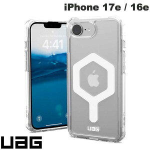 �m2026�n UAG iPhone 17e / 16e PLYO PRO (�v���C�I) �P�[�X�}�O�l�b�g�Ή� �A�C�X/�z���C�g # UAG-IPH25SE-YMS-I/W ���[�G�[�W�[ (�X�}�z�P�[�X�E�J�o�[)
