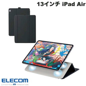 ELECOM �G���R�� 13�C���` iPad Air M4 (2026) / M3 (2025) / M2 (2024) �t���b�v�P�[�X �\�t�g���U�[ �h���[�C���O �A���O��8�i�K �X���[�v�Ή� �u���b�N # TB-A25XWVDBK �G���R�� (�^�u���b�g�p�L�[�{�[�h�P�[
