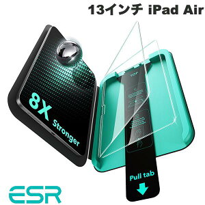ESR 13�C���` iPad Air M4 (2026) / M3 (2025) / M2 (2024) UltraFit Armorite Screen Protector 0.3mm 2������ # ESR717 �C�[�G�X�A�[�� (�^�u���b�g�p�t���ی�K���X�t�B����)