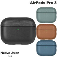 ［楽天ランキング1位獲得］ Native Union AirPods Pro 3 (Re) Classic ANC Case ネイティブユニオン (App…