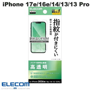 �m2026�nELECOM �G���R�� iPhone 17e / 16e / 14 / 13 / 13 Pro �t�B���� �w��h�~ ������ # PM-A26SFLFG �G���R�� (�X�}�z�p�t���ی�t�B����)