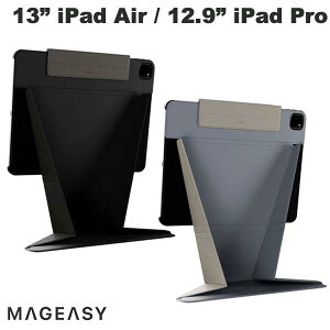 MagEasy 13�C���` iPad Air M4 (2026) / M3 (2025) / M2 (2024) / 12.9�C���` iPad Pro 6 / 5 / 4 / 3 LIFT Folio Case �}�O�C�[�W�[ (�^�u���b�g�J�o�[�E�P�[�X)