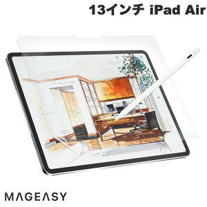 MagEasy 13�C���` iPad Air M4 (2026) / M3 (2025) / M2 (2024) EasyPaper �t���ی�t�B���� Transparent # ME_PABSPLKEP_TR �}�O�C�[�W�[ (�^�u���b�g�p�t���ی�t�B����)