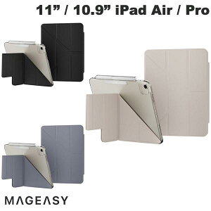 MagEasy 11�C���` iPad Air M4 (2026) / M3 (2025) / M2 (2024) / 10.9�C���` iPad Air 5 / 4 / iPad Pro 4 / 3 / 2 / 1 FACET with Pencil Holder �}�O�C�[�W�[ (�^�u���b�g�J�o�[�E�P�[�X)