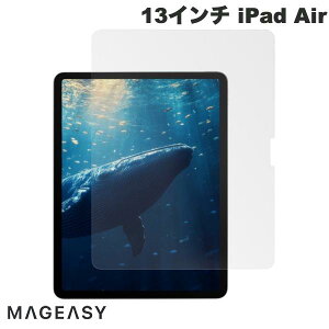 MagEasy 13�C���` iPad Air M4 (2026) / M3 (2025) / M2 (2024) Vetro Anti Blue Light �t���ی�K���X Transparent # ME_PABSPBGVL_TR �}�O�C�[�W�[ (�^�u���b�g�p�t���ی�K���X�t�B����)