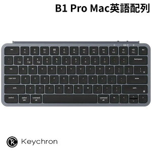 �V���R�����ی�J�o�[�t Keychron B1 Pro Mac�p��z�� �L�� / Bluetooth 5.2 / 2.4GHz ���C�����X ���Ή� �e���L�[���X �V�U�[�X�C�b�` �E���g���X���� ���C�����X�L�[�{�[�h �X�y�[�X�O���[ # B1P-K1-US �L