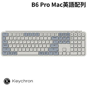 �V���R�����ی�J�o�[�t Keychron B6 Pro Mac�p��z�� �L�� / Bluetooth 5.2 / 2.4GHz ���C�����X ���Ή� �t���T�C�Y �V�U�[�X�C�b�` �E���g���X���� ���C�����X�L�[�{�[�h ���g���u���[ # B6P-K11-US �L�[�N