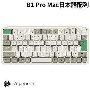 �V���R�����ی�J�o�[�t Keychron B1 Pro Mac���{��z�� �J�i�Ȃ� �L�� / Bluetooth 5.2 / 2.4GHz ���C�����X ���Ή� �e���L�[���X �V�U�[�X�C�b�` �E���g���X���� ���C�����X�L�[�{�[�h ���g���O���[�� 