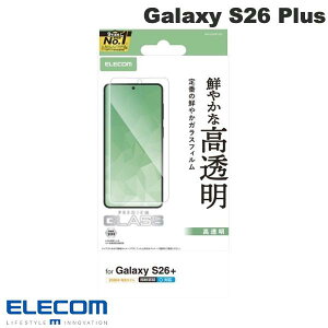 �m2026�nELECOM �G���R�� Galaxy S26 Plus �K���X�t�B���� ������ # PM-G263FLGG �G���R�� (�A���h���C�h�X�}�z�p�t���ی�t�B����)