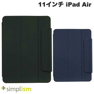 �m5��20�������n�g���j�e�B Simplism 11�C���` iPad Air M4 (2026) / M3 (2025) / M2 (2024) [Smart Folio] �}�O�l�b�g���E���X�}�[�g�t�H���I �V���v���Y�� (�^�u���b�g�J�o�[�E�P�[�X)