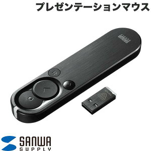 SANWA �ΐF�����[�U�[�|�C���^�[�t���v���[���e�[�V�����}�E�X �}�E�X����Ή� # MA-WPR15BK �T�����T�v���C (�v���[���^�[)
