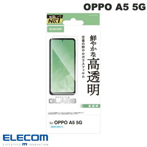 �m2025�nELECOM �G���R�� OPPO A5 5G �K���X�t�B���� ������ # PM-O252FLGG �G���R�� (�A���h���C�h�X�}�z�p�t���ی�t�B����)