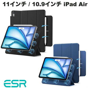 ESR 11�C���` iPad Air M4 (2026) / M3 (2025) / M2 (2024) / 10.9�C���` iPad Air 5 / 4 REBOUND �}�O�l�b�g�z���� Smart Folio�P�[�X (�^�u���b�g�J�o�[�E�P�[�X)