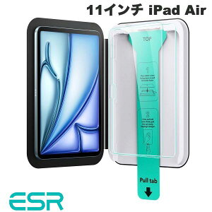�m��p�g���C�Ő��m�\��t���n ESR 11�C���` iPad Air M4 (2026) / M3 (2025) / M2 (2024) UltraFit �t���ی십���K���X�t�B���� 2������ # ES28492 �C�[�G�X�A�[�� (�^�u���b�g�p�t���ی�K���X�t�B����)